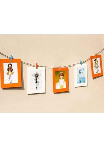 Renkli Mini Ahşap Mandal fırsatları