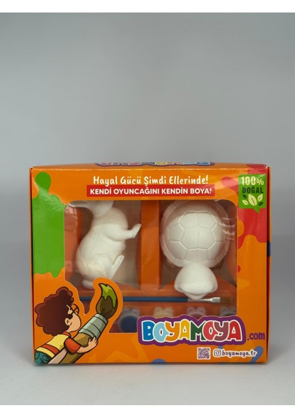 Tavşan ile Kaplumbağa Boyama Seti Doğal Mazleme fırsatları