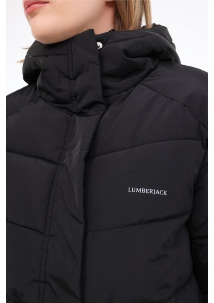 Wl Ulrıka 3UKR102 4pr Siyah Kadın Uzun Kaban