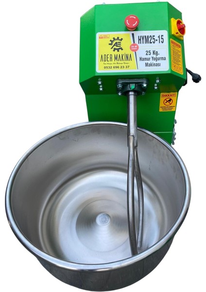 Hamur Yoğurma Makinesi 15-25 kg
