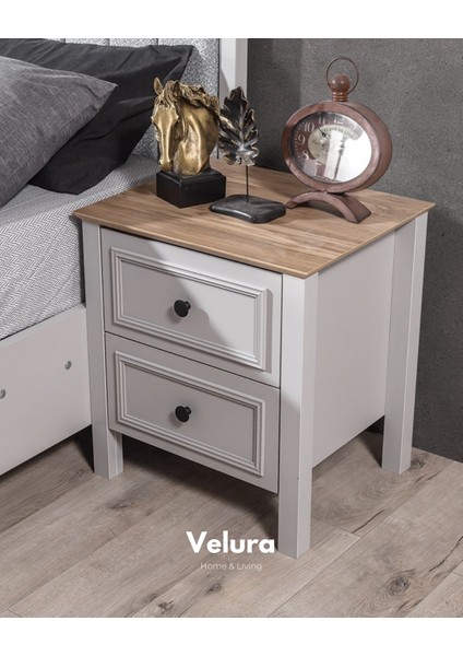 Respi Yatak Odası Takımı (Dolap + Şifonyer + Komodin + Karyola)
