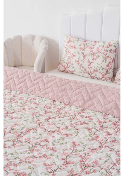 Sakura Çift Kişilik Pamuklu Kapitone Pike & Yatak Örtüsü indirimleri