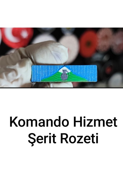 Komando Hizmet Şerit Rozeti