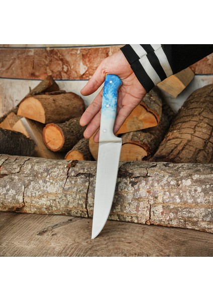 4'lü Kasap Bıçağı Seti + Kesme Tahtası - Paslanmaz Premium Kalite fırsatları