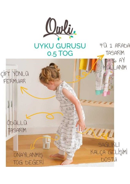 Uyku Gurusu 0.5 Tog Early Birds 0-36 Ay