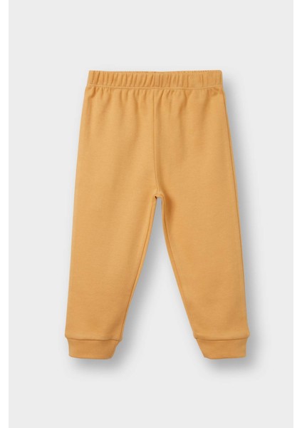 Erkek Bebek Pijama Takımı Aslan Baskılı Uzun Kollu Üst Uzun Alt F0551A525AU fiyatları