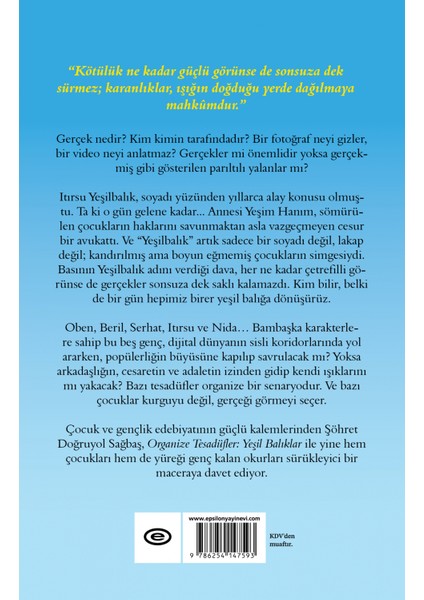 Organize Tesadüfler 2 - Yeşil Balıklar modelleri