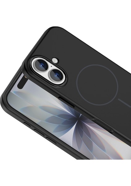 Apple iPhone 17 Kılıf M-Safe Şarj Özellikli Metal Kamera Çerçeveli Büdü Voltcase Silikon Kapak modelleri