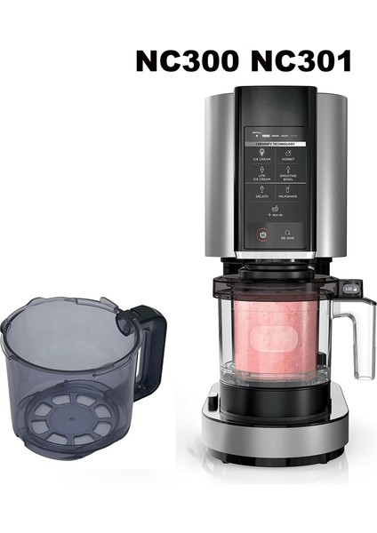 Ninja NC300 NC301 Için Yedek Dış Kap - Ninja Creami Serisi Için Ev Yapımı Dondurmalar Için Dondurma Makinesi Aksesuarı (Yurt Dışından) fırsatları