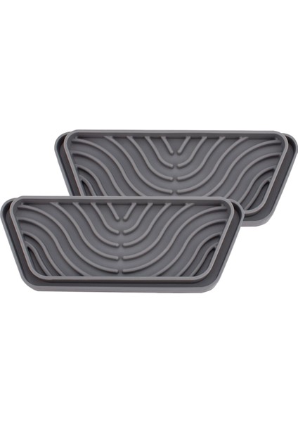 Adet Buzdolabı Damlama Tutucu Tepsi Mini Buzdolabı Damlama Tepsisi Buz ve Su Sebili Tavası Buzdolabı Dökülen Su Pedini Korur (Yurt Dışından)