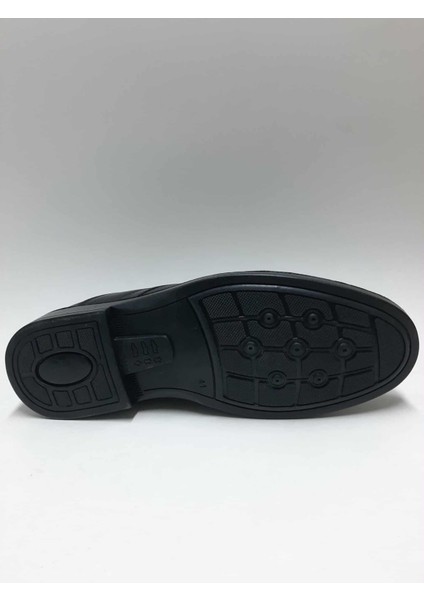 Hakiki Deri Bağcıklı Rahat Günlük Kauçuk Taban Siyah Kışlık Erkek Ayakkabı C-85426312KTGY fırsatları