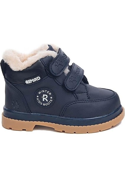 Remind Bebe Kürklü Kaymaz Bot 2029 Cilt Lacivert