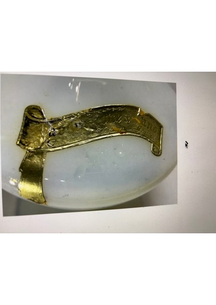 18,5 cm Boyunda Italyan Opalin Vazo