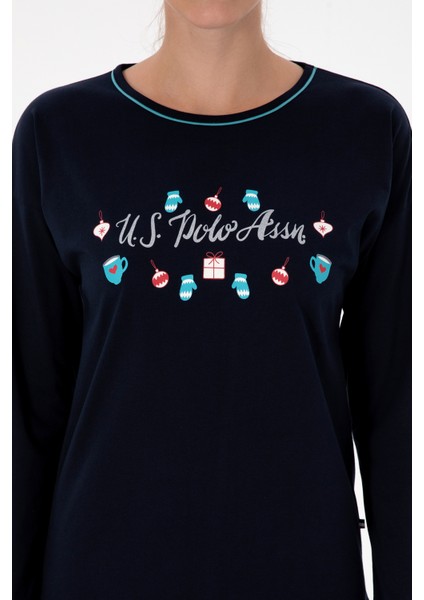 Kadın Lacivert Pijama Takım 50318896-VR033