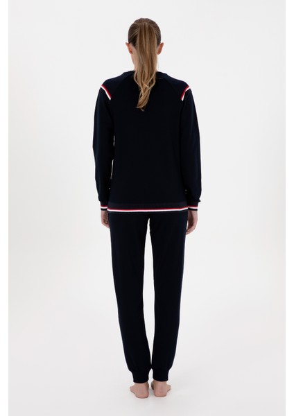 Kadın Lacivert Pijama Takım 50318818-VR033 indirimleri