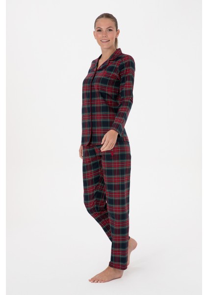 Kadın Kırmızı Pijama Takım 50318817-VR030 fırsatları