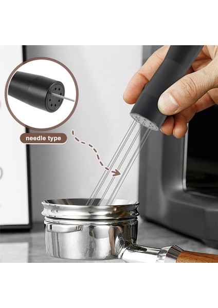 Espresso Kahve Karıştırıcı Iğne El Tumpers Wdt Aracı Espresso Barista Dağıtım Iğne Dağıtım Aracı (Yurt Dışından) fırsatları