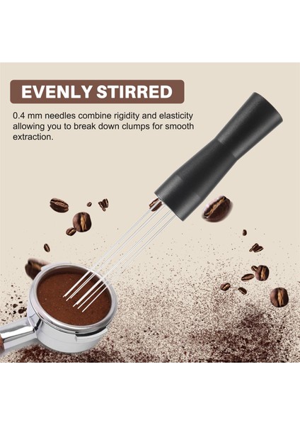 Espresso Kahve Karıştırıcı Iğne El Tumpers Wdt Aracı Espresso Barista Dağıtım Iğne Dağıtım Aracı (Yurt Dışından) indirimleri