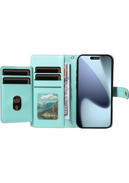 X-Step iPhone 17 Pro Cüzdan Deri Standlı Telefon Kılıfı ve Kayışları (Yurt Dışından) modelleri