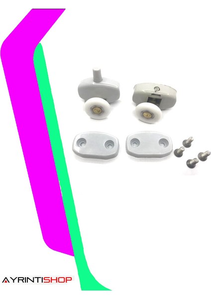 H-P Duşakabin Modeline Uyumlu Teker Takımı 8li Set fiyatları