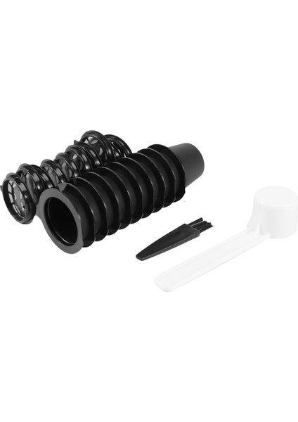 10 Adet Yeniden Kullanılabilir Yeniden Doldurulabilir Kahve Kapsül Filtreleri Kaşıkla Nespresso Için Kaşık Fırça Mutfak Aksesuarları Kahve Filtresi Siyah (Yurt Dışından) modelleri