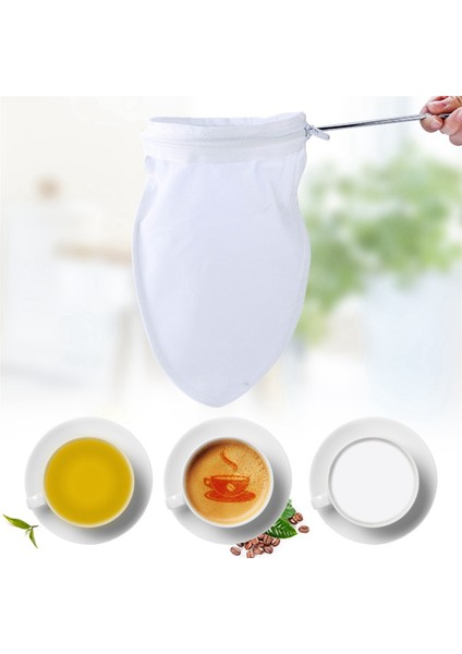 Yeniden Kullanılabilir Çok Fonksiyonlu Filtre Çantası Ince Örgü Ince Filtrasyon Kahve Süt Çayı Filtresi Küçük (Yurt Dışından) indirimleri