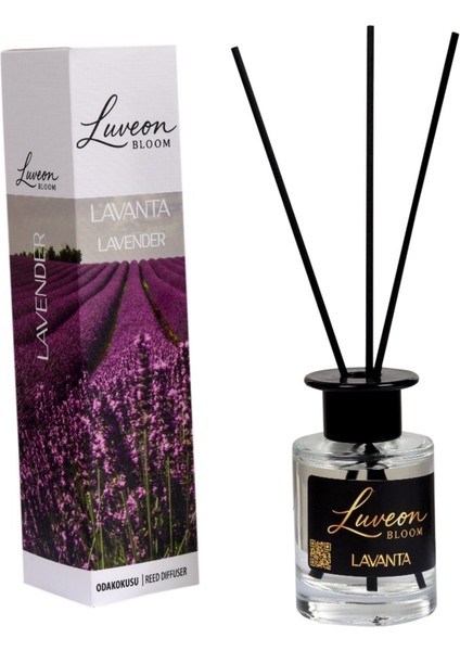 Lavanta Bambu Çubuklu Oda Kokusu