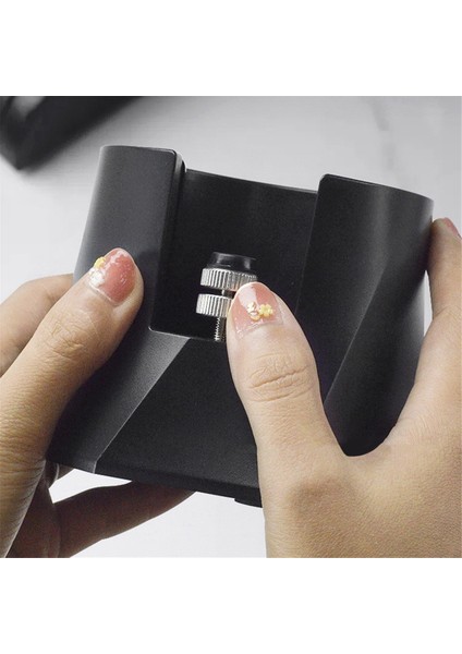 Spiral Siyah Tamp Taban, Espresso Makinesi Tapı Depolama Taban, Yükseklik Ayarlanabilir, Kaymaz Dip (Yurt Dışından) modelleri