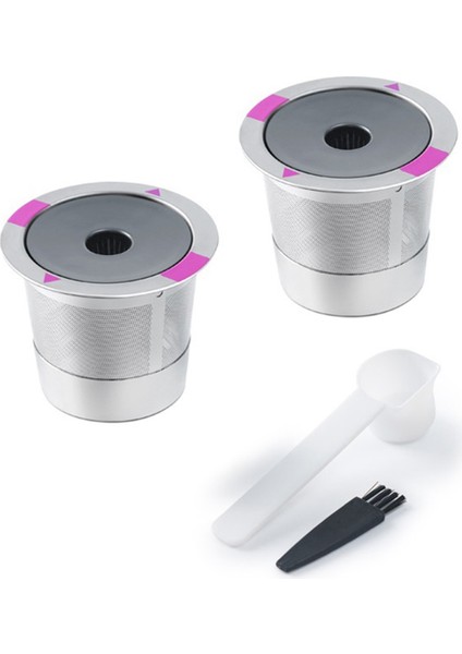 Keurig Için Yeniden Kullanılabilir K Fincan, Keurig 1.0 Kahve Makinesi Için 2 Paslanmaz Çelik Kahve Pod, 6 Silikon Halka ve Kağıt Filtreleri (Yurt Dışından) indirimleri