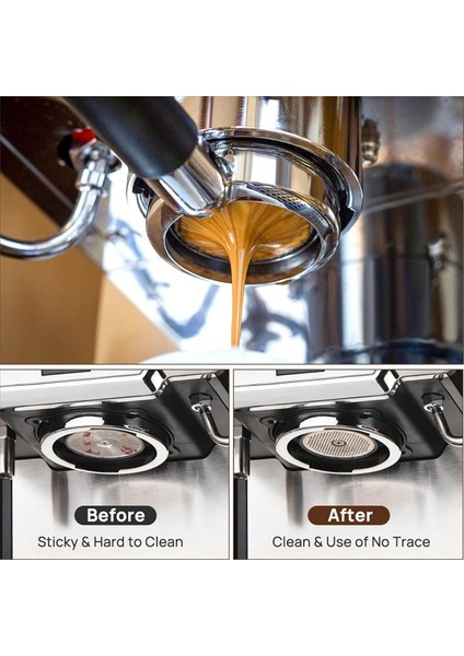 51MM Dipsiz Portafilter, Filtre Sepeti, Ekran ve Espresso Dozlama Hunisi ile Profesyonel Espresso Portafilter (Yurt Dışından) fiyatları