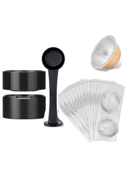 Nescafe Kahve Kapsülü Kabuk Tozu Doldurma Seti Doldurma Kaşığı Için Yeniden Kullanılabilir (Yurt Dışından) indirimleri