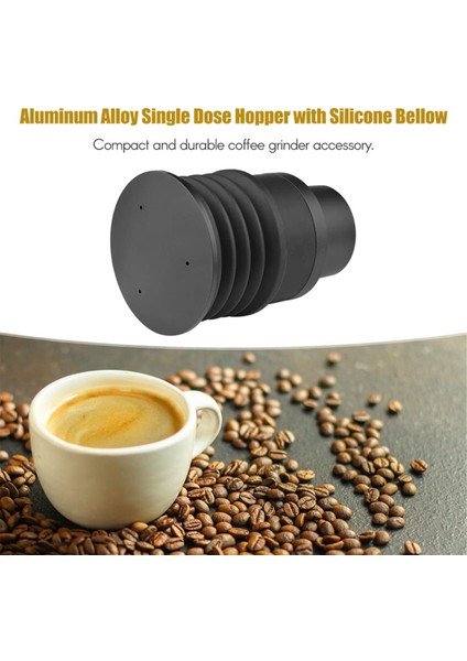 Kahve Hopper Alüminyum Alaşımlı Tek Doz Hopper Silikon Körüklü Eureka Atom Kahve Öğütücü (Yurt Dışından) indirimleri