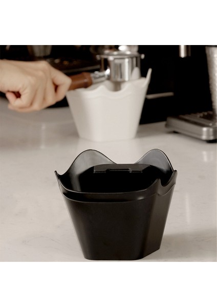 Kahve Gerekçe Kepçe Çokgenleri Espresso Zemin Dam Dökme Bin Çok Amaçlı Espresso Bertaraf Kovası Ev/ofis Siyahı (Yurt Dışından) modelleri