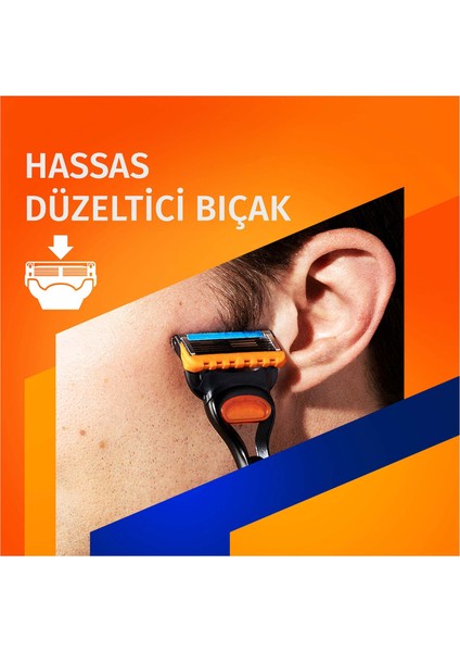 Fusion5 Tıraş Makinesi ve Yedek Bıçağı 5'li + Tıraş Bıçağı Standı indirimleri
