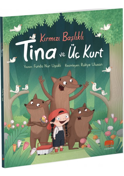 Kırmızı Başlıklı Tina ve Üç Kurt fiyatları