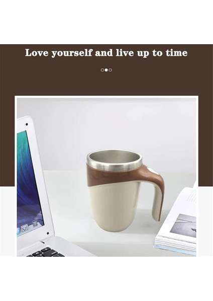 1pcs Tembel Kahve Karıştırma Fincan Otomatik Karıştırma Fincan Manyetik Dönen Elektrikli Süt Fincan Fincan 304 Paslanmaz Çelik A (Yurt Dışından) fırsatları