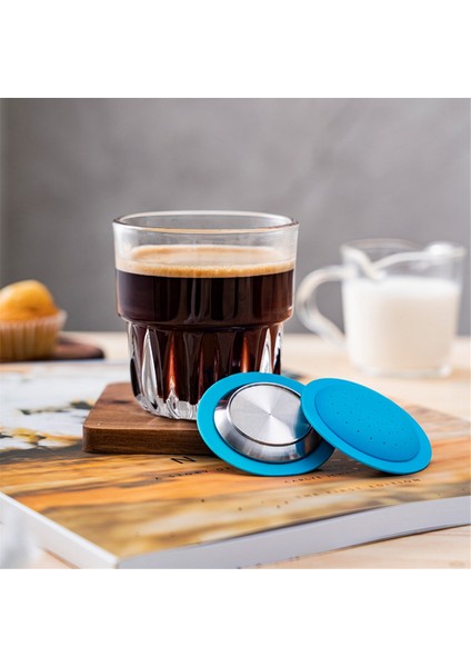 Nespresso Zenius Kahve Filtresi Için Yeniden Kullanılabilir Kahve Kapsülü Kapak Espresso Kahve Krem Maker Barista, Fırça+Kaşık (Yurt Dışından) indirimleri
