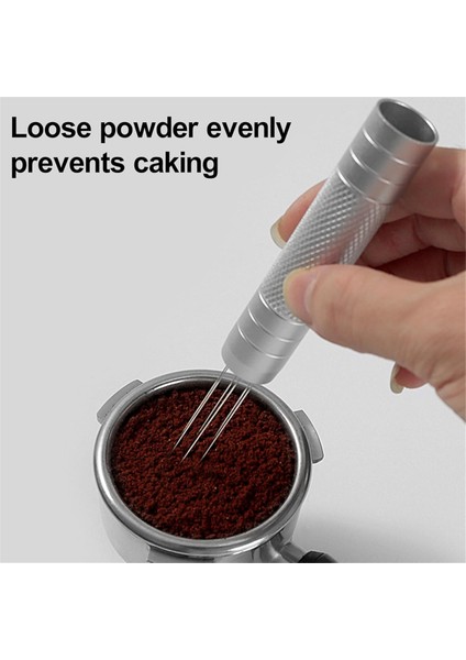 Wdt Espresso Aracı Geri Çekilebilir Espresso Kahve Karıştırıcı Ağır Hizmet 6pin Wdt Espresso Dağıtım Aracı Gümüş (Yurt Dışından) fırsatları