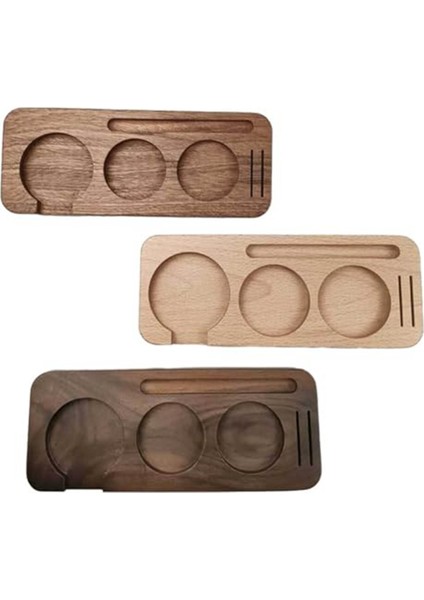 58 mm Ahşap Kahve Kurcalama Istasyonu Stand Kahve Portafilter Tutucu Baskı Stand Espresso Dağıtım Kolu, C (Yurt Dışından) fırsatları