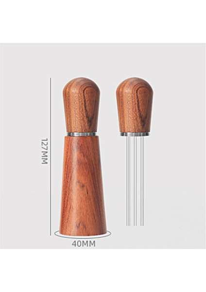 Kahve Karıştırıcı Espresso Kahve Karıştırıcı Distribütör Iğne Paslanmaz Çelik Alın Toz Halkası Set Kahve Aracı 53MM (Yurt Dışından) indirimleri