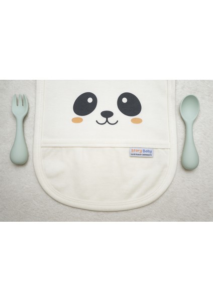 2'li Bebek Mama Önlüğü %100 Pamuk Antialerjik Waterprof Su Geçirmez indirimleri