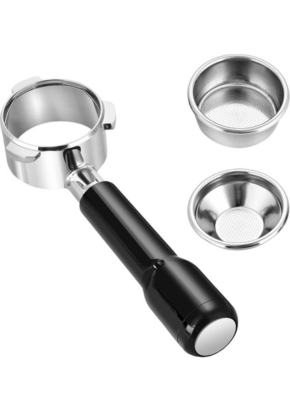 Breville 8 Serisi / Solis Tip 1170 ve BES870 / BES880 Portafilter Için 2 Filtre Sepetine Sahip 54MM Dipsiz Portafilter (Yurt Dışından)