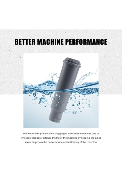 Melitta, Krups Claris F088, Nivona Otomatik Kahve Makineleri Su Filtresi Için 5 Adet Kahve Makinesi Su Filtresi Kartuşları (Yurt Dışından) fiyatları