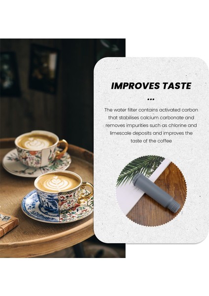 Melitta, Krups Claris F088, Nivona Otomatik Kahve Makineleri Su Filtresi Için 5 Adet Kahve Makinesi Su Filtresi Kartuşları (Yurt Dışından) fırsatları