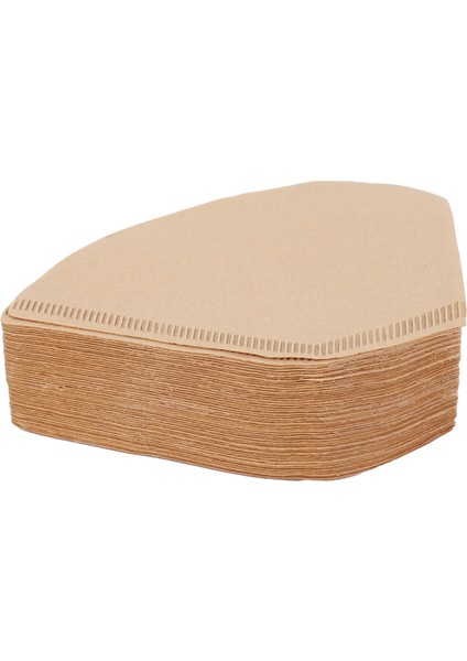 100PCS Kahve Filtreleri Tek Kullanımlık Koni Kağıt Filtresi Doğal Ağ Ağızsız Filtre 4-6 Sub Kahve Makineleri Üzerine Dökmek Için (Yurt Dışından)