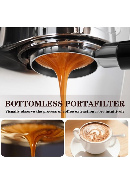 54MM Dipsiz Portafilter, Espresso Dipsiz Portafilter Puck Ekran ve Paslanmaz Çelik Filtre Sepeti (Yurt Dışından) indirimleri