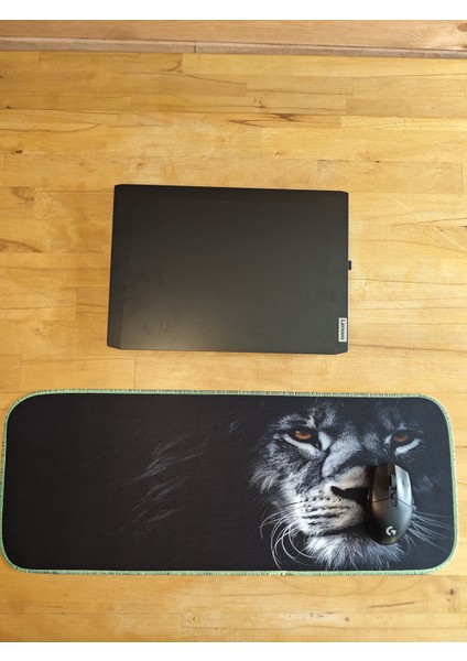 70X30 cm Fosforlu Dikişli Aslan Temalı Kaydırmaz Taban Speed Yüzey Oyuncu Mouse Pad Gaming fiyatları