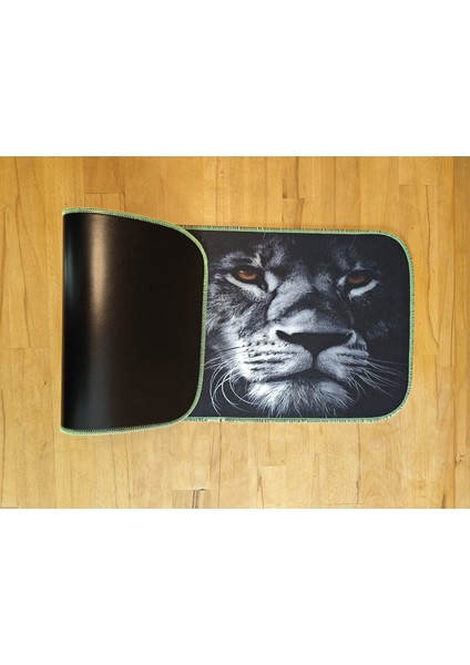 70X30 cm Fosforlu Dikişli Aslan Temalı Kaydırmaz Taban Speed Yüzey Oyuncu Mouse Pad Gaming modelleri