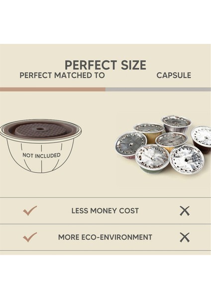 Vertuolin Büyük Nescafe Kahve Makinesi Kahve Makinesi Aksesuarları Için Yeniden Kullanılabilir Silikon Kapak (Yurt Dışından) indirimleri