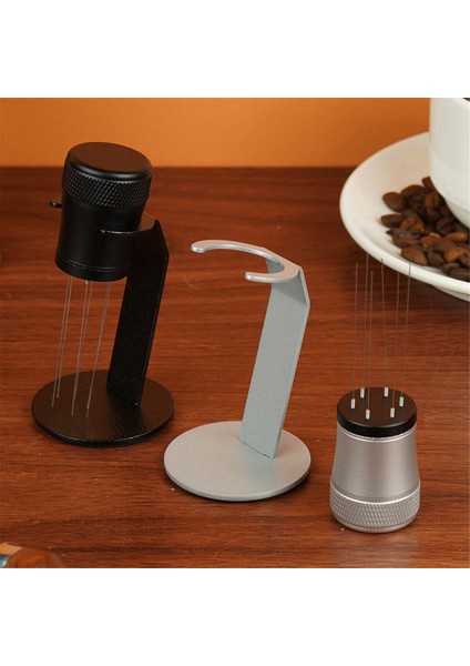 Kahve Gevşek Toz Iğne Bez Tozu Iğne Stand 6 Pimli Kahve Karıştırıcı Çıkarılabilir ve Yıkanabilir Toz Iğne, B (Yurt Dışından) fırsatları